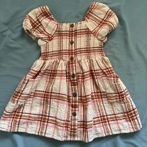 Cat & Jack - Plaid toddler dress